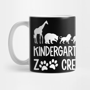 Kindergarten zoo crew matching Teacher Students School Mug